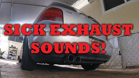 2.5 inch Magnaflow Exhaust VW MK4 GTI