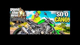 DEIXEI MINHA MOTO SÓ O CANO (versão GTA SA)