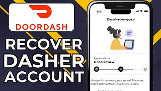 HOW TO REACTIVATE DOORDASH DASHER ACCOUNT