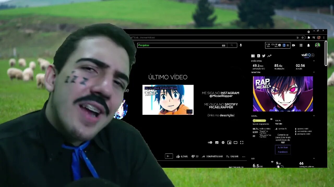 PASTOR REACT Rap do Lelouch (Code Geass) | Micael