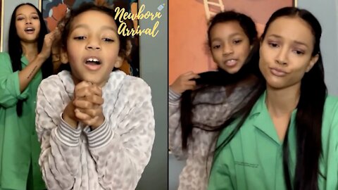 Karrueche's Niece Brooklyn Is Her Twin! 👯‍♂️