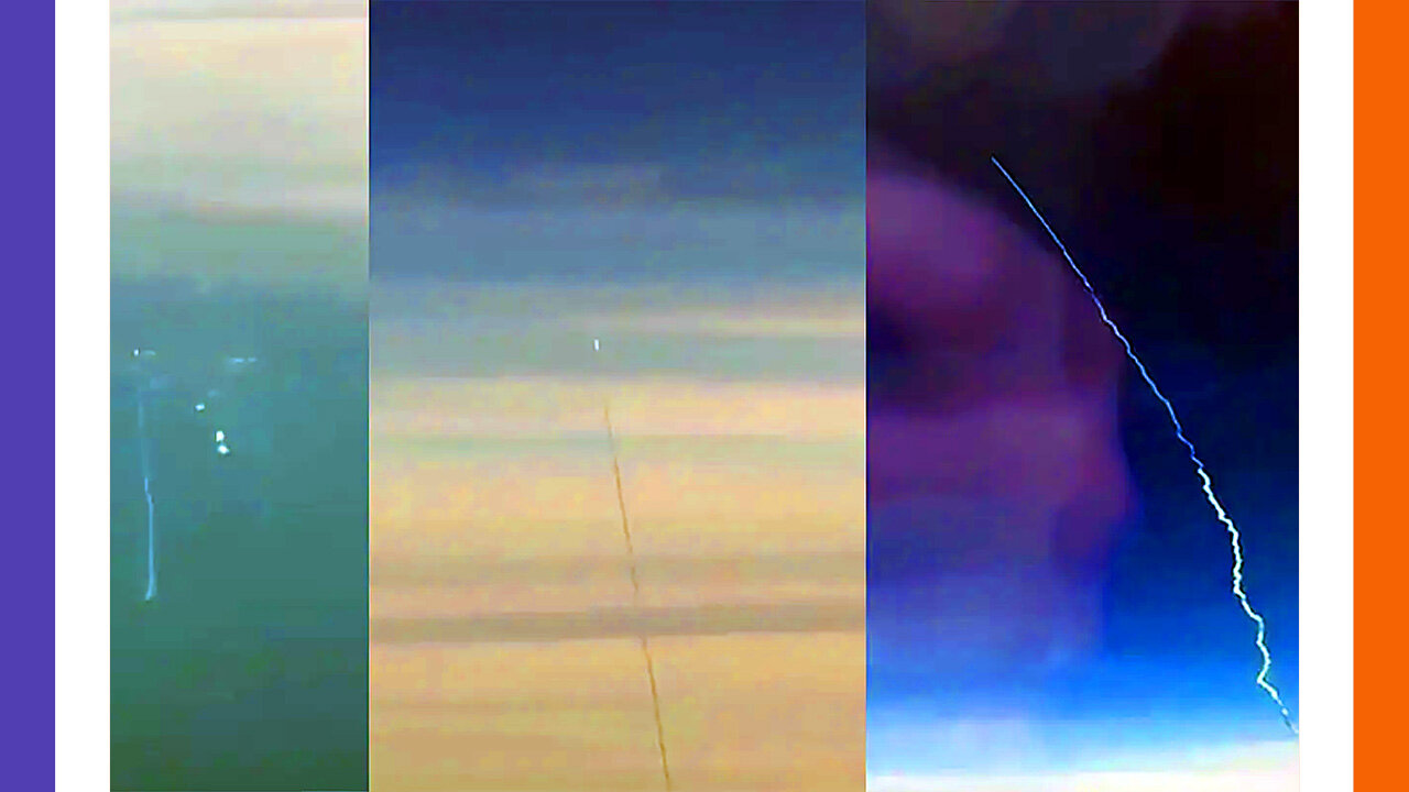 Passenger Plane Dodges Chinese Rocket