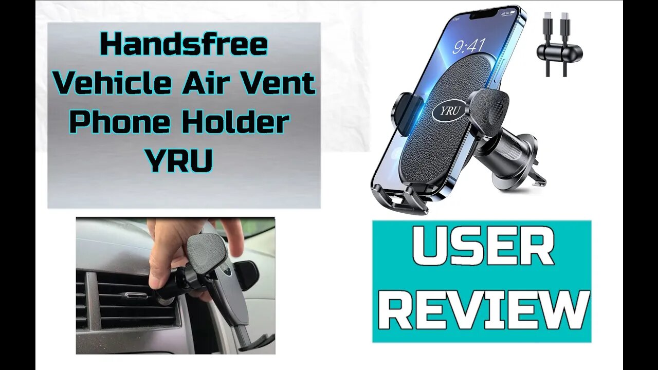 The Best Vent Mounted Phone Holder I've Had to Date - YRU