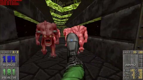 Doom 2 Luminous Gloom Level 7 UV Max with Beautiful Doom (Commentary)