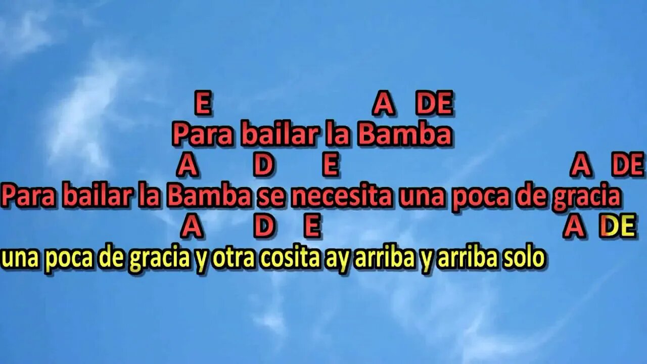 los lobos la bamba karaoke playback 3