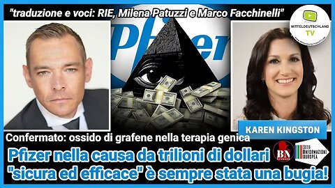 Pfizer nella causa da trilioni di dollari "sicura ed efficace" è sempre stata una bugia!