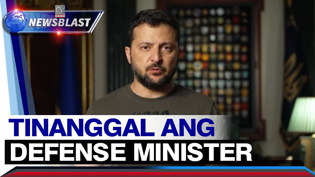 Defense Minister ng Ukraine, tinanggal ni Pres. Zelenskyy