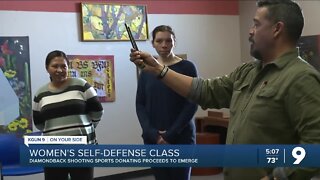 Self defense training for women