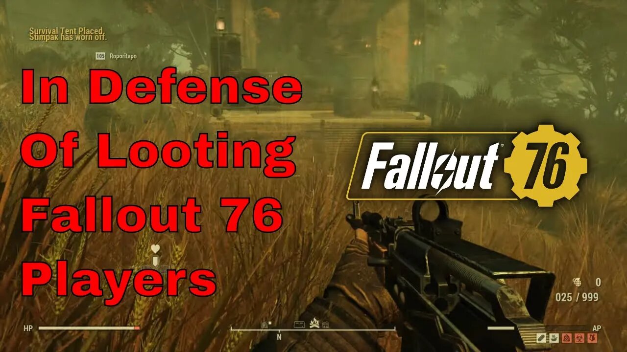 In Defense Of Looting Players in Fallout 76