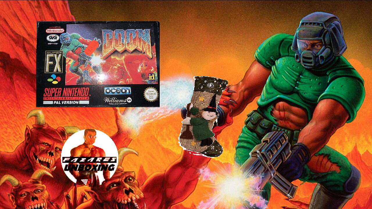 Fazares Unboxing Special Befana - DOOM SNES (ITA)