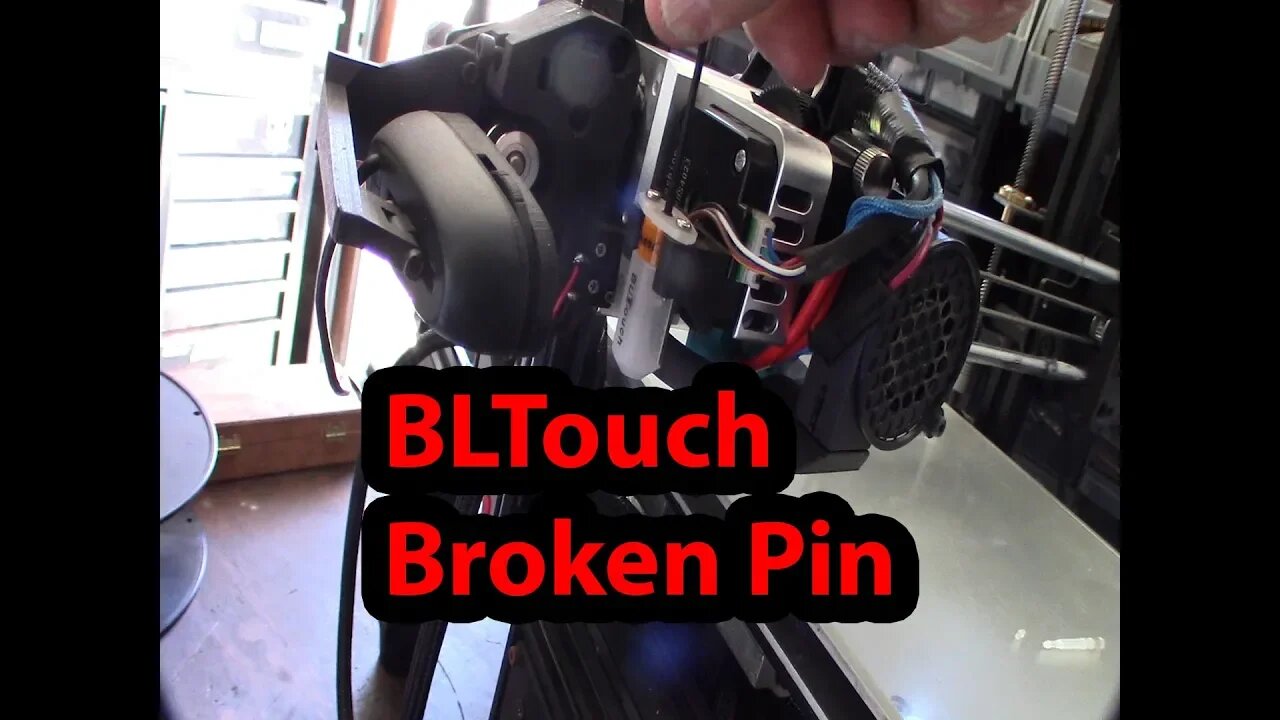 BLtouch broken probe pin replacement repair 3D touch