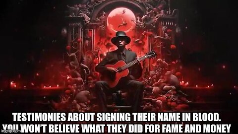 Testimonies About Signing Their Name in Blood. You Won’t Believe What They Did for Fame and Money