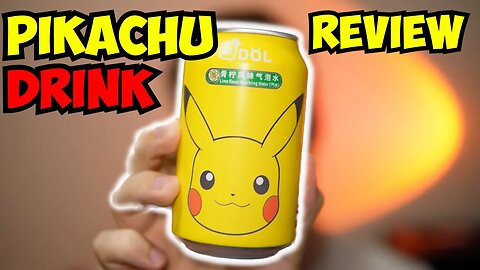 QDOL POKEMON Sparkling Drinks Pikachu Lime Review