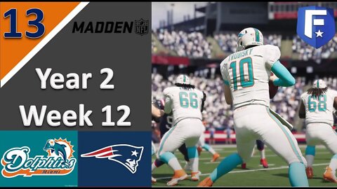 #13 Dev Upgrade Against Pats l Madden 21 Coach Carousel Franchise [Dolphins]