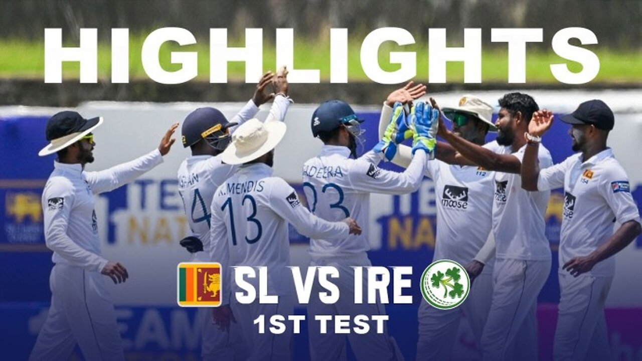 2nd Test- Day 1 | Highlights | Ireland Tour of Sri Lanka | 24th April 2023