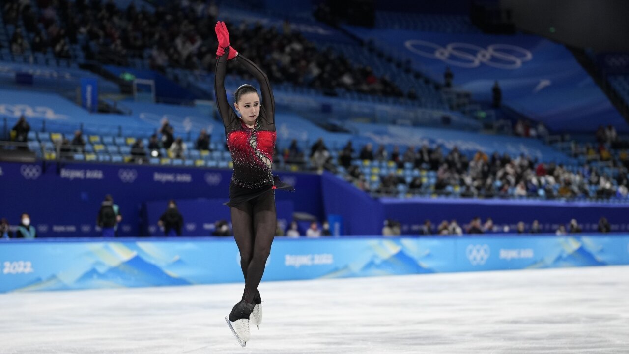 Kamila Valieva Finishes Fourth In Women's Free Skate At Olympics