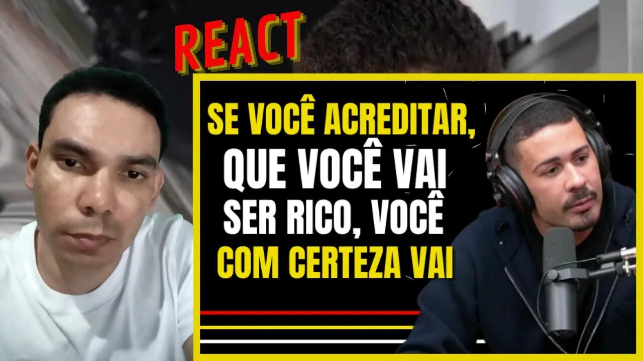 Não Esta Dando Certo! Então Muda e Para De Reclamar - Carlinhos Maia [ REACT ]