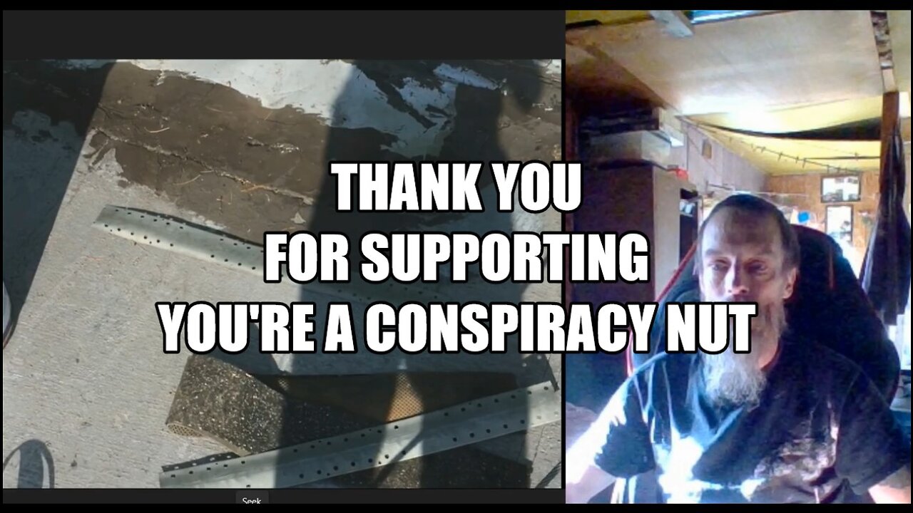 NO MONEY TO REPLACE THE ROOF BUT MAYBE I STOPPED THE LEAK OVER THE DESK, TIME WILL TELL