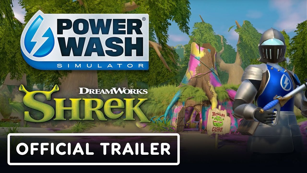 PowerWash Simulator - Official Shrek Special Pack Announcement Trailer | Nintendo Direct 2024