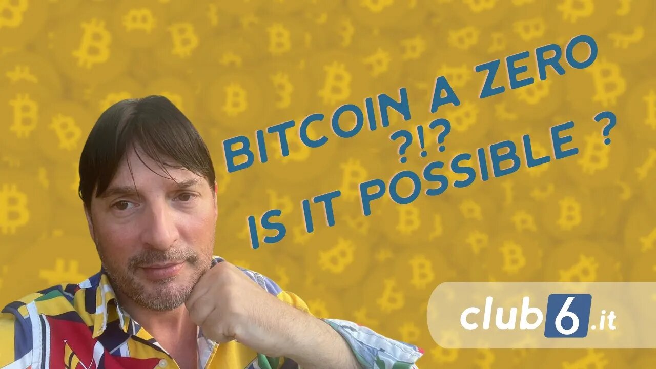 OGGI VI DICO UNA COSA CHE MAI NESSUN TRAIDER VI DIRA`. BITCOIN A ZERO!?! Morris Crypto