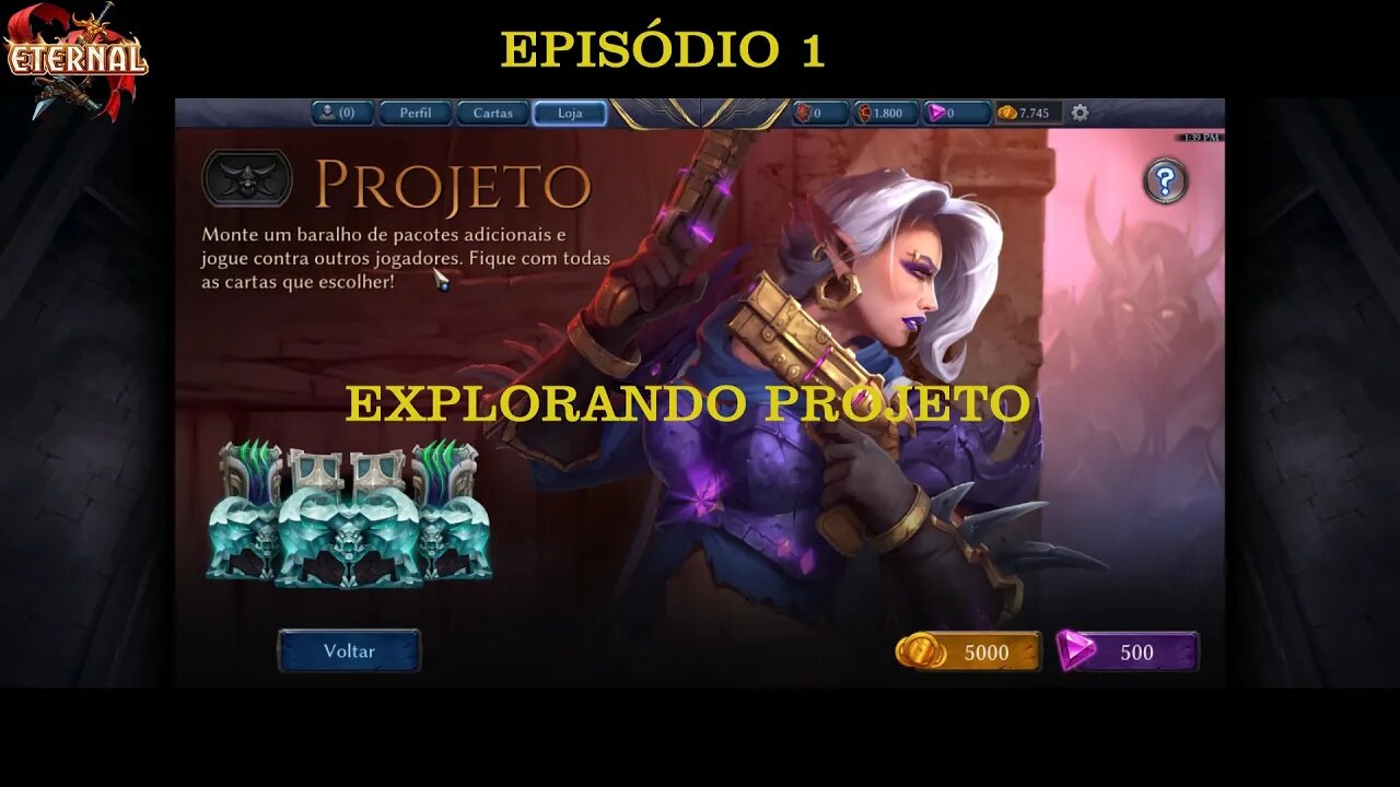 ETERNAL CARD GAME PROJETO EP 1