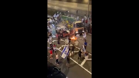 IL: Scenes From Protests Against Judicial Reform 04/24/2023