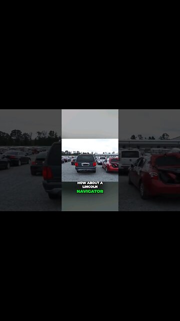 Transforming a Damaged Lincoln Navigator into a Stylish Beater Truck