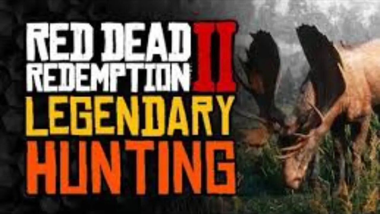 RED DEAD REDEMPTION 2 - LEGENDARY HUNTING GAMEPLAY