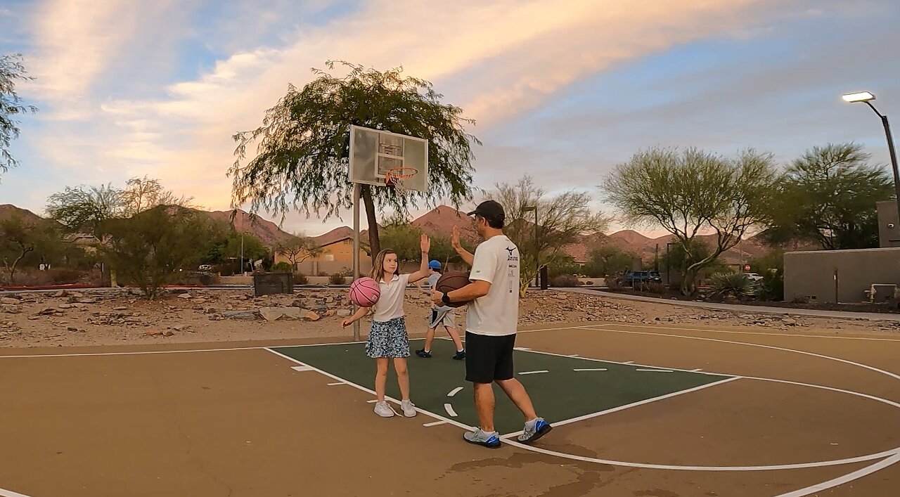 Trying to learn basketball