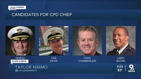 Finalists for Cincinnati police chief make their case