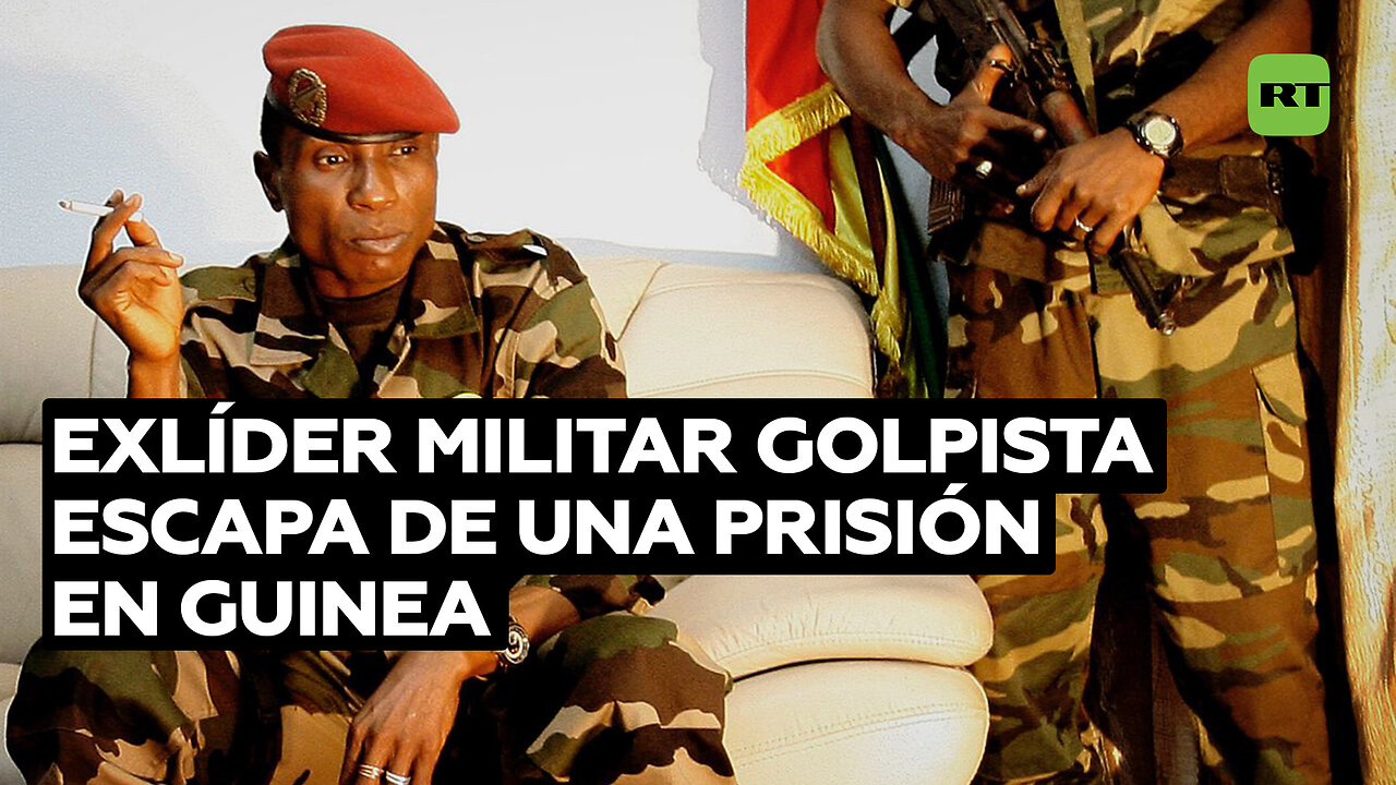 Exlíder militar golpista escapa de una prisión en Guinea