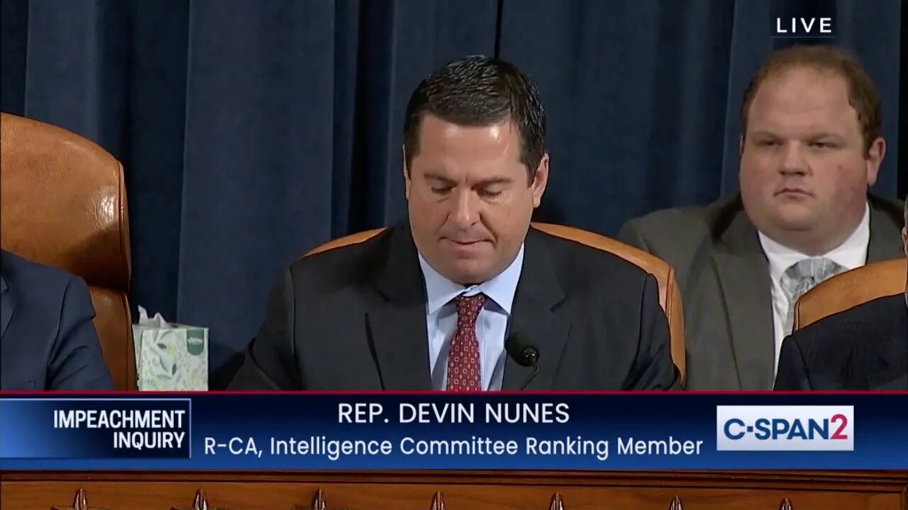 Rep. Nunes: Democrats Are Attempting 'To Advance Their Operation To Topple A Duly Elected President'
