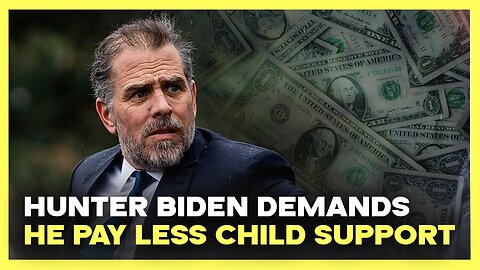 Hunter Biden Demands He Pay LESS Child Support