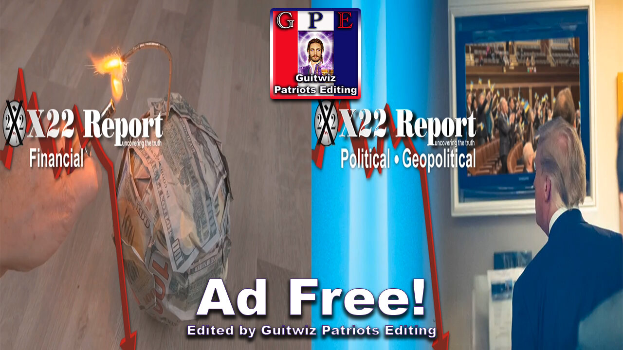 X22 Report-3335-Polls Show Bidenomics Help Trump-Cyber Attacks Coming-DS Tricked For Peace-Ad Free!