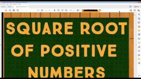 CLASS 7 MATHS B SQUARE ROOT Ex 4 1 5 01 2021