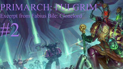 Primarch: Fulgrim Clone Does Not Understand