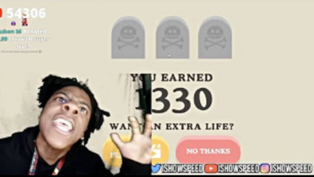 IShowSpeed FunnyRage Moments