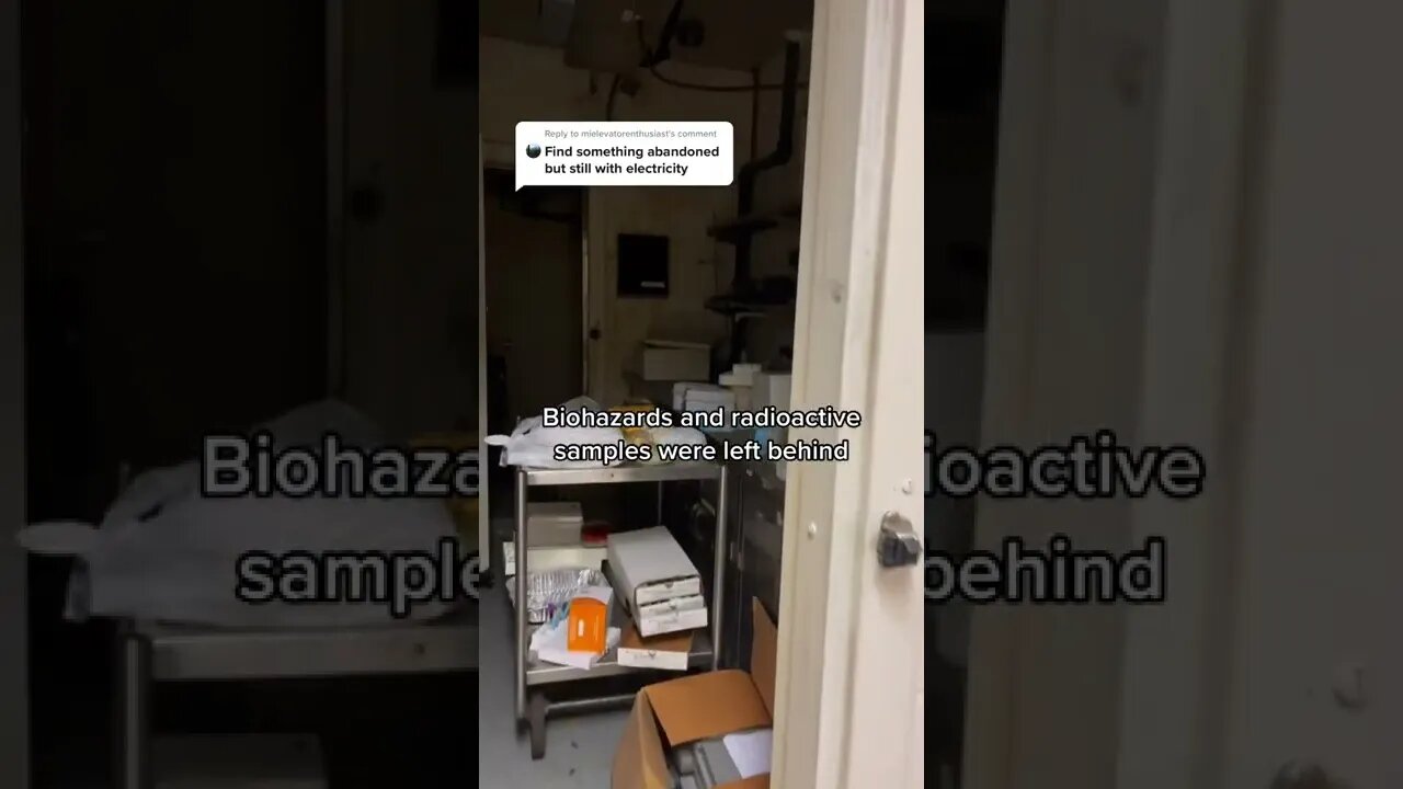 Abandoned Medical Research Lab with Power