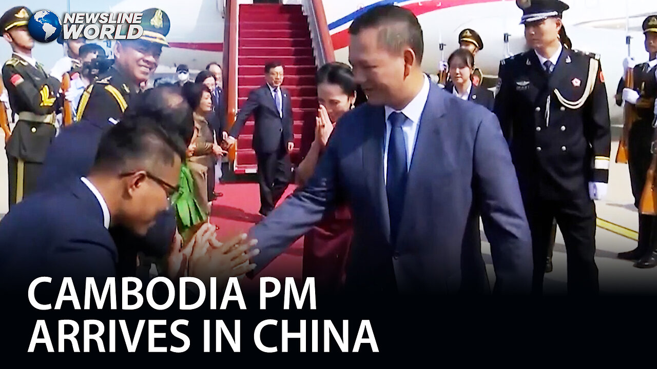 Cambodian PM arrives in China on first official trip abroad