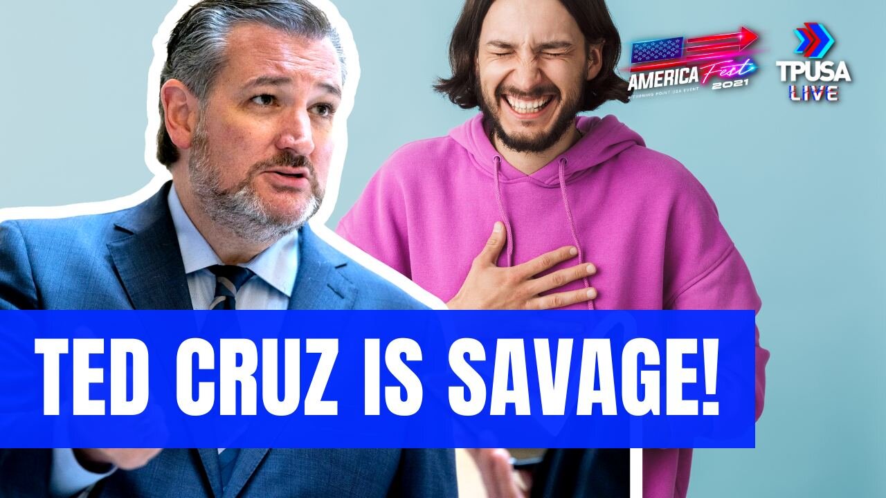 TED CRUZ WOKE UP AND CHOSE TO TRIGGER THE LEFT