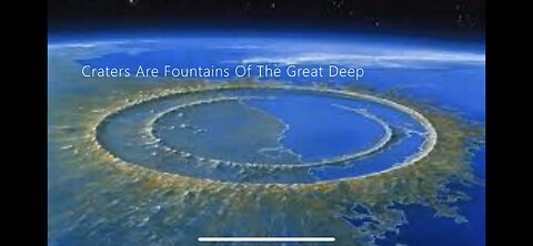 CRATERS ARE FOUNTAINS OF THE DEEP ?