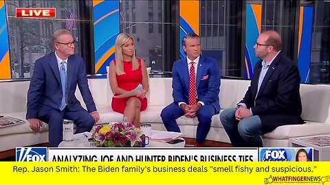 Rep. Jason Smith: The Biden family's business deals "smell fishy and suspicious."