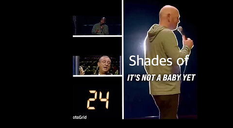 Shades of: it's not a baby