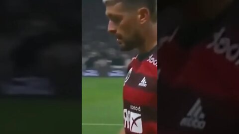 TORCIDA DO FLAMENGO CALANDO A FIEL NA ARENA NEO QUÍMICA!!