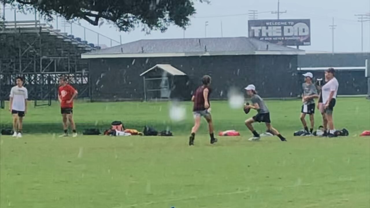 BEARHOG at Manning Passing Academy “end of seventh grade”
