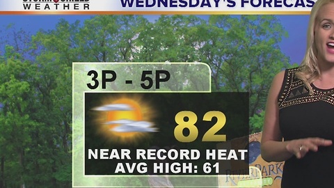 Wednesday Midday forecast