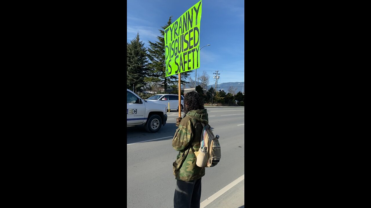 January 28, 2022 - March to City Hall Chilliwack