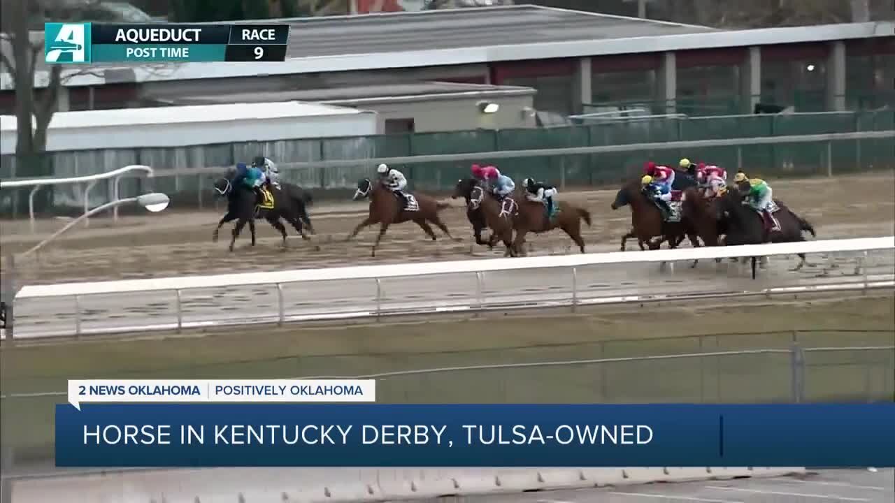 Horse in Kentucky Derby, Tulsa-Owned clip