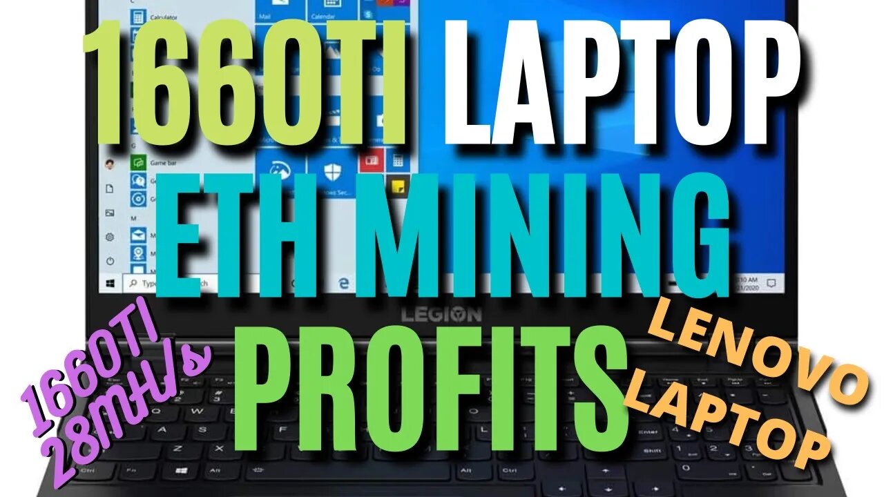 What does a Laptop's 1660ti make mining Ethereum?