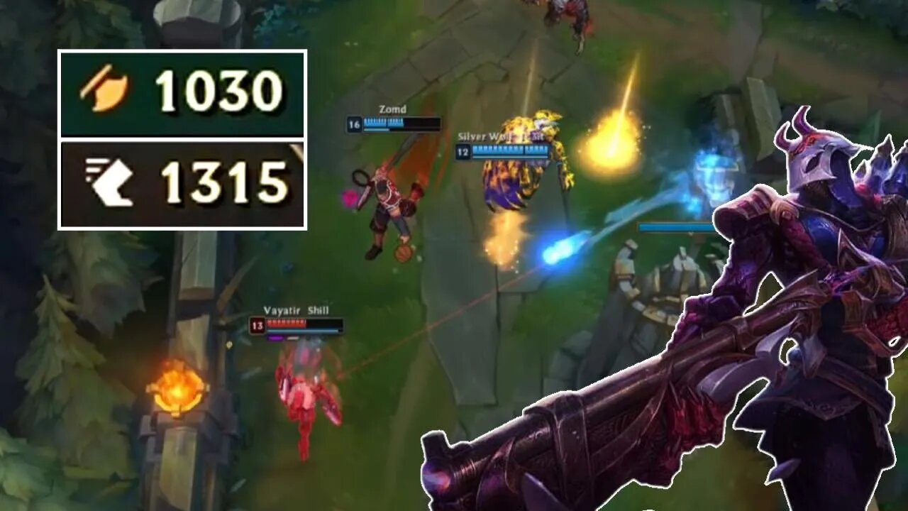 When this was the most broken thing in League of legends?? LOL